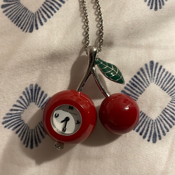 Marc By Marc Jacobs Jewelry - Marc by Marc Jacobs cherry watch necklace y2k long chain